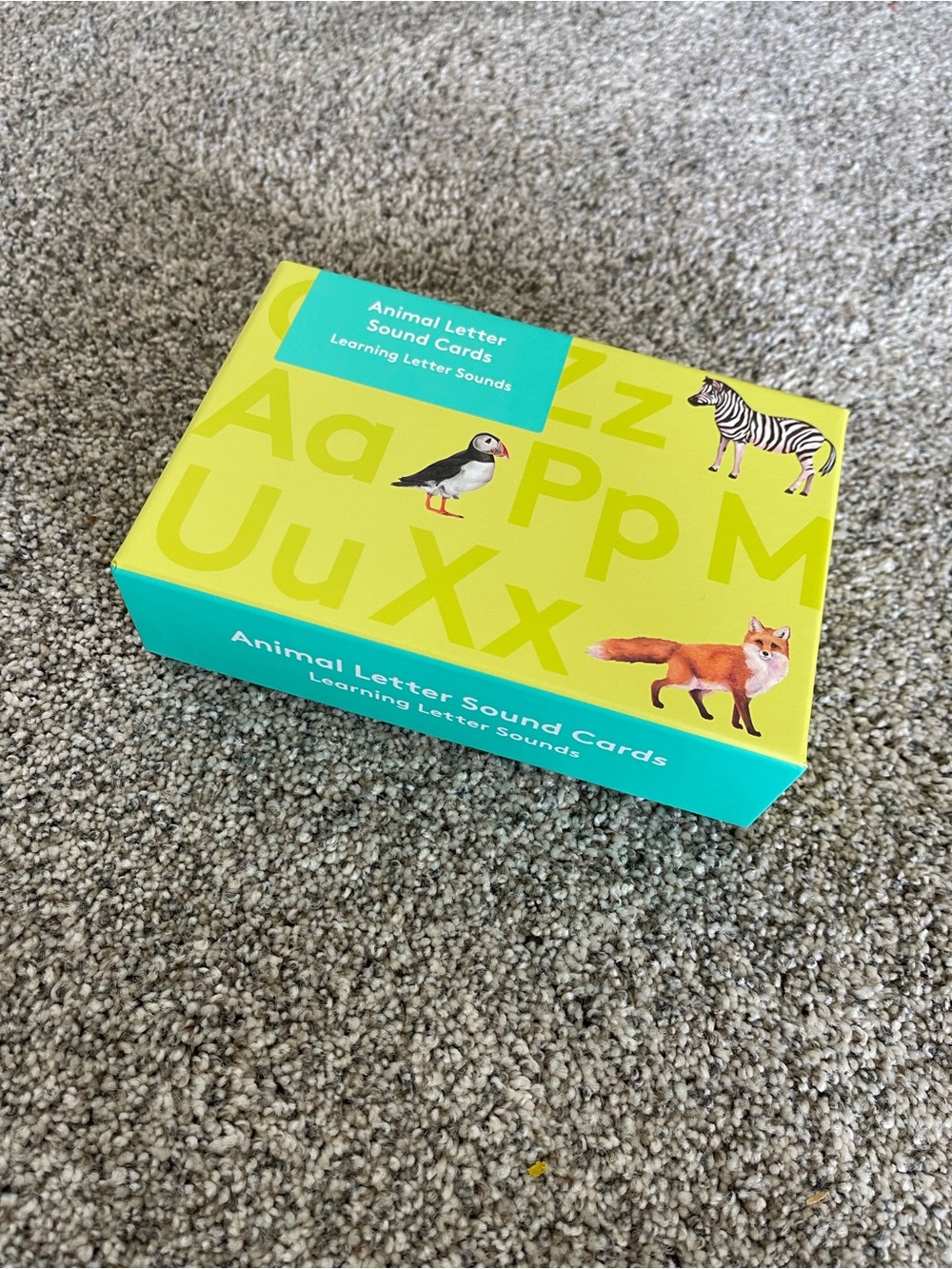 Animal Letter Sound Cards Lovevery